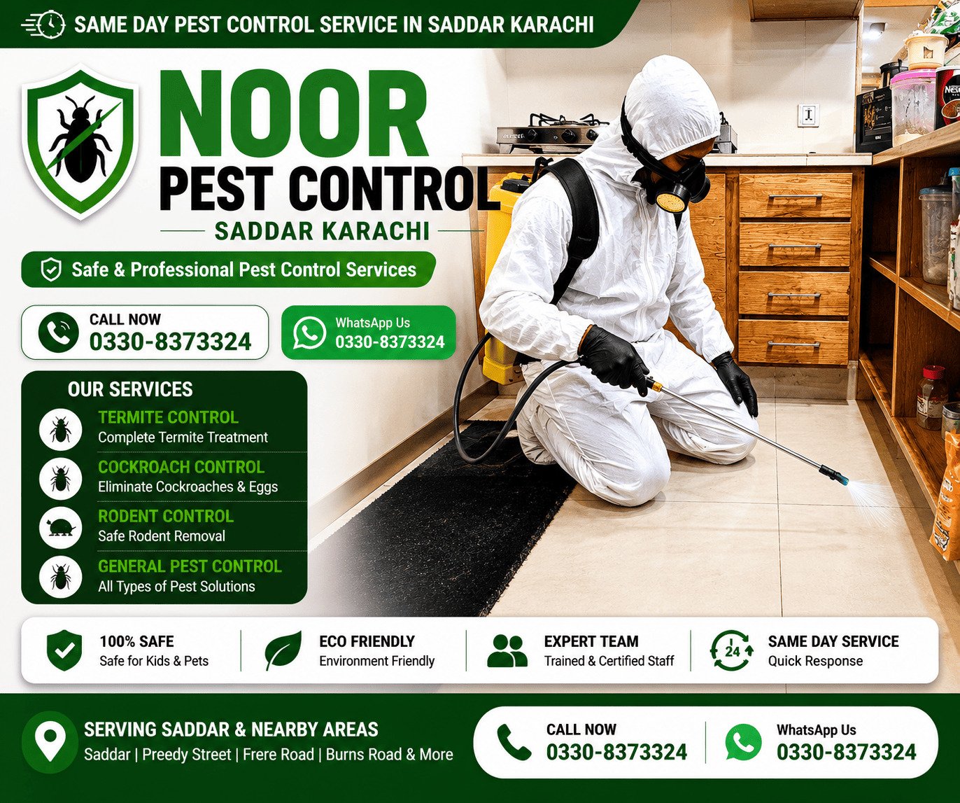 Bed Bug Treatment Services in Saddar Karachi