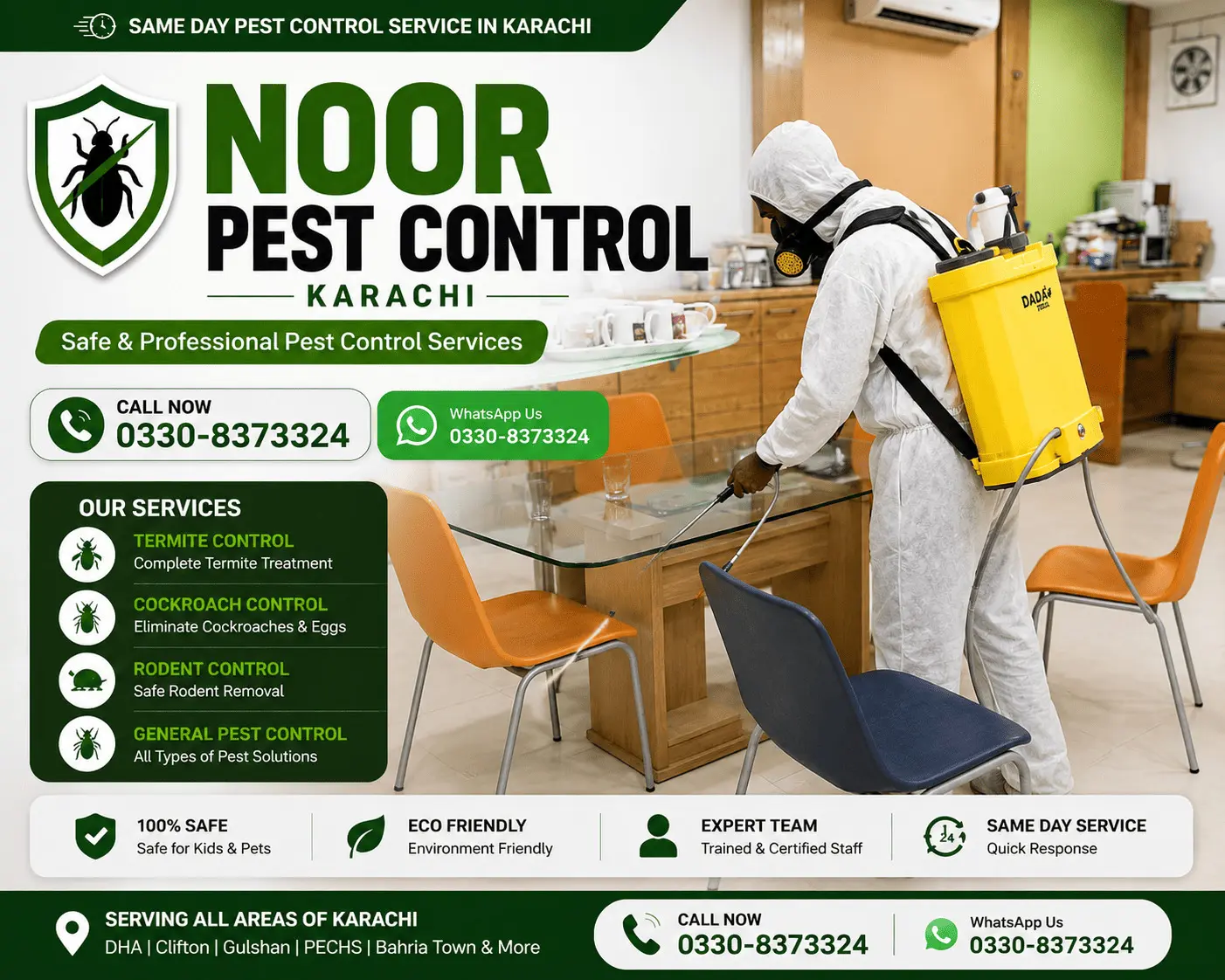 Pest Control Service Karachi