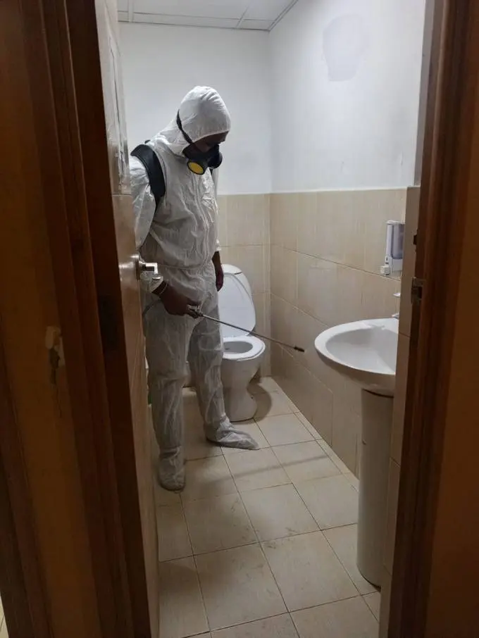 Noor Pest Control team carrying out professional pest control treatment in Karachi